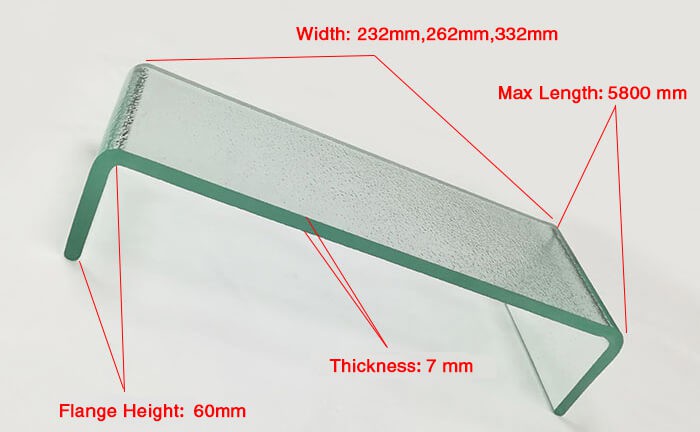 Laurel U Profile Glass Laurel U Profile Glass